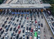 Arus Mudik Lebaran 2026, Tol Cikampek Meningkat Signifikan