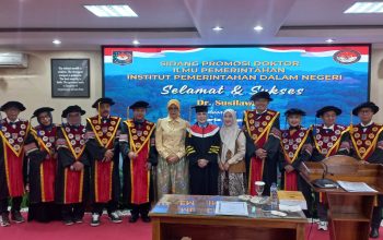 ASN Tulang Bawang Raih Gelar Doktor Ilmu Pemerintahan dari IPDN