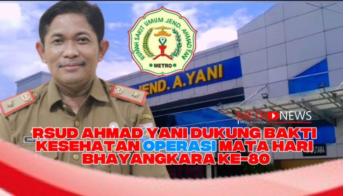 Peduli Kesehatan Masyarakat, RSUD Ahmad Yani Sukseskan Operasi Mata Hari Bhayangkara