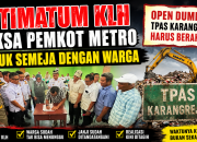 Ultimatum KLH Paksa Pemkot Metro Duduk Semeja dengan Warga, Open Dumping TPAS Karangrejo Harus Berakhir