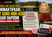 Dalih UU ASN, Dua Guru Non-ASN Dikeluarkan dari Dapodik: Kepala SDN 1 Metro Pusat Diduga Bertindak Sepihak
