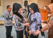 Bupati Ayu Dilantik Jadi Ibunda Guru Kabupaten Way Kanan