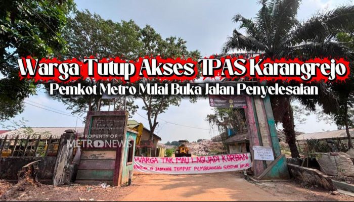 Warga Tutup Akses TPAS Karangrejo, Pemkot Metro Mulai Buka Jalan Penyelesaian